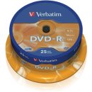 DVD-R 25erSpindel VERBATIM VER43522 4,7Gb120mi