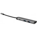 USB-Hub 3.1-C silber VERBATIM 49140