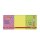 Tesa&reg; Notes Haftnotizen, neon, 3 x 80 Blatt, gr&uuml;n,gelb,pink, 40mm x 50mm