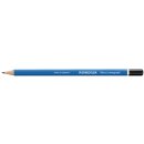 Bleistift  Mars® Lumograph® - H, blau
