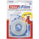 Handabroller Easy Cut® mit 1 Rolle tesafilm® kristall-klar 33m:15mm