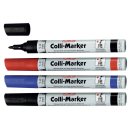 Herlitz Permanentmarker Colli - 1 - 4 mm, 5 Farben sortiert