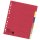 Zahlenregister - 1-6, Karton farbig, A4, 6 Farben, gelocht mit Orgadruck