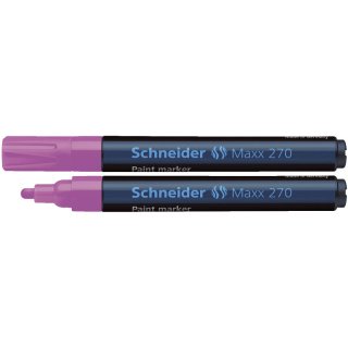 Schneider Lackmarker Maxx 270, 1-3 mm, rosa